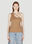 Christopher Esber One Shoulder Tank Top Orange chr0252011