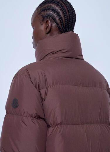LN-CC® - Moncler: Vivantesse Short Down Jacket - Burgundy Moncler Vivantesse Short Down Jacket Burgundy mon0266032