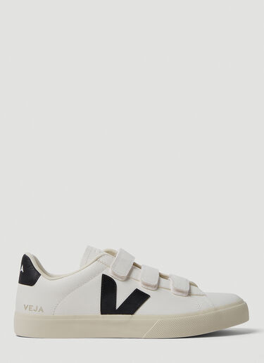 Veja Recife 徽标皮革运动鞋 蓝 vej0346005