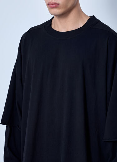 LN-CC® - Rick Owens DRKSHDW: Tommy Hustler Top - Black Rick Owens DRKSHDW Tommy Hustler Top Black drk0166015