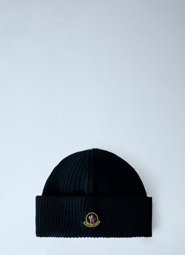 Moncler RE/ICONS Ribbed Knit Beanie Black mon0166069