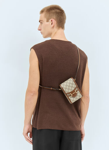 Gucci Horsebit 1955 Mini Crossbody Bag Beige guc0147157