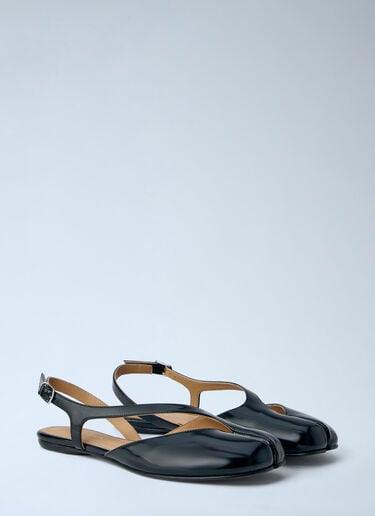 Maison Margiela Tabi Flat Slingback Black mla0264058