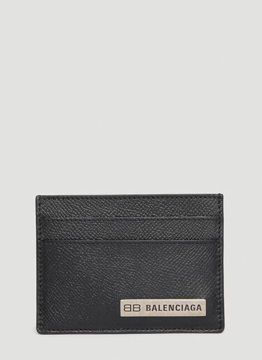 Balenciaga プレートカードホルダー ブラック bal0146008