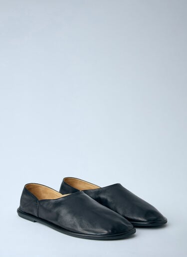 LN-CC® - The Row: Canal Slip On Flats - Black The Row Canal Slip On Flats Black row0164013