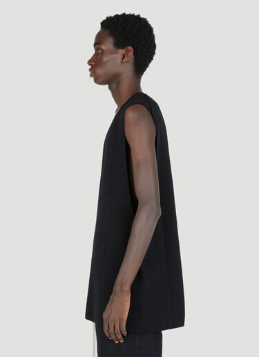 Rick Owens Cashmere Knit Vest Black ric0154001