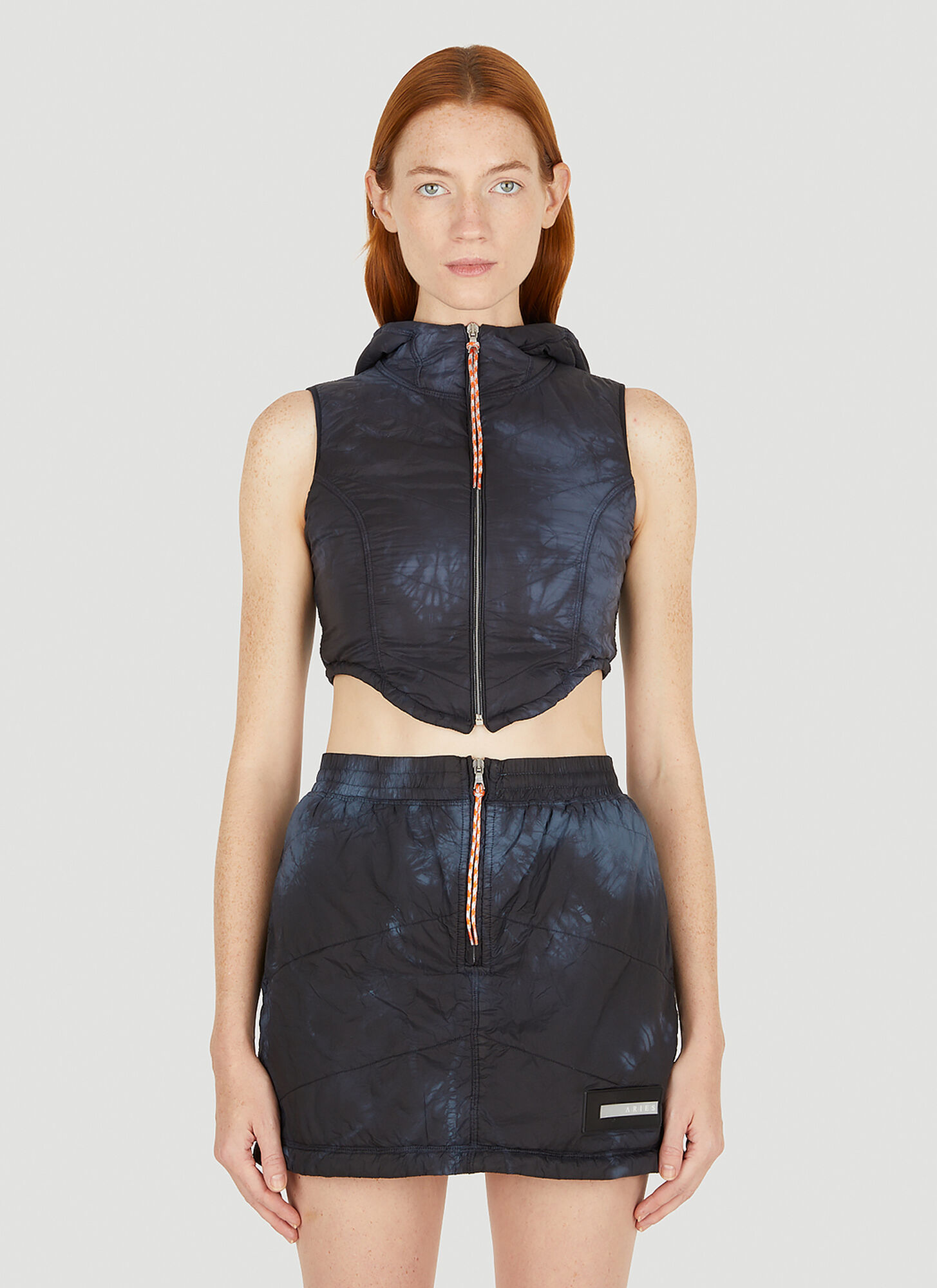 ARIES ARIES LORICA GILET JACKET FEMALE BLACKFEMALE 