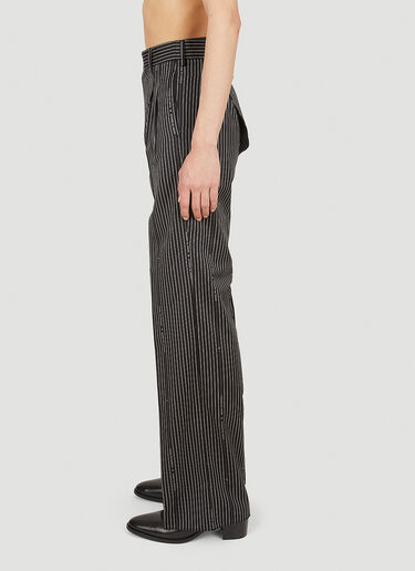 핀스트라이프 팬츠 Vivienne Westwood 핀스트라이프 팬츠 블랙 vvw0152015