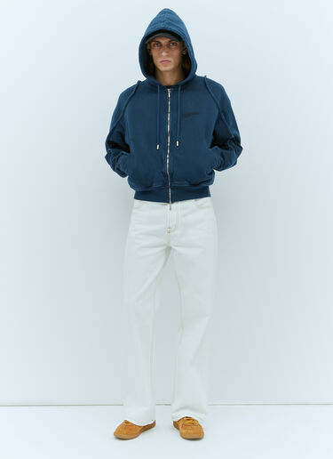 Jacquemus Le Sweater Camargue ZippÃ© 运动衫 藏蓝色 jac0156016
