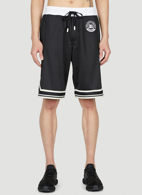 Dolce & Gabbana ロゴパッチショーツ ブラック dol0154004
