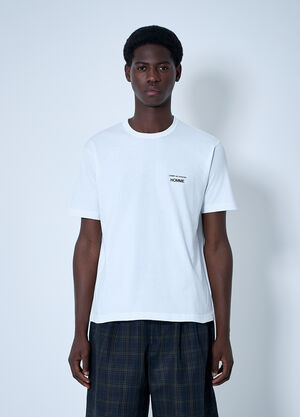 Comme des Garçons Homme ロゴモチーフTシャツ ホワイト cdh0160007