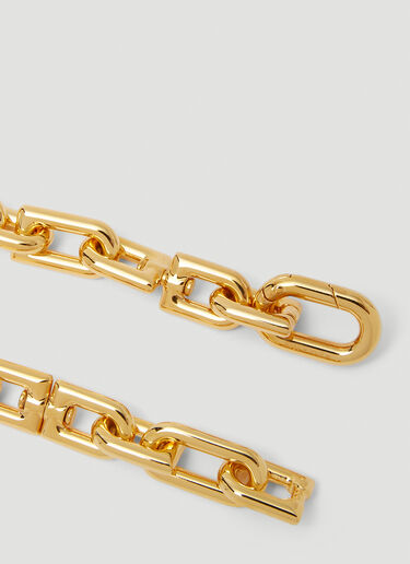 Balenciaga B Link Necklace Gold bal0350002