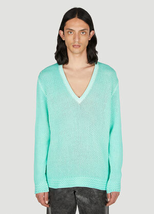 Guess USA V-Neck Sweater Green gue0152013