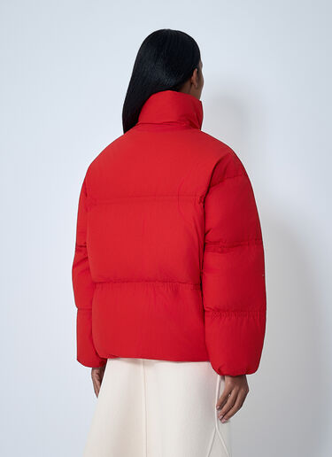 High-Neck Puffer Jacket Moncler + Jil Sander High-Neck Puffer Jacket Red mjl0262001