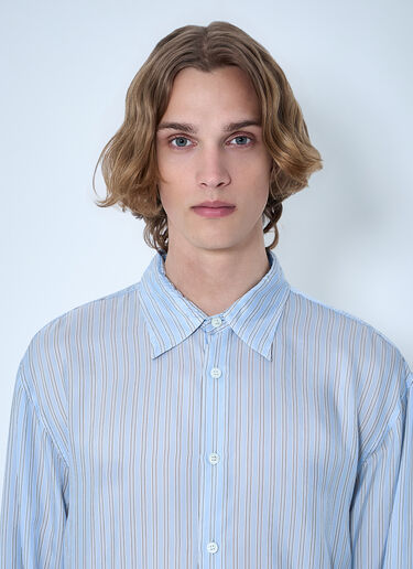 Classic Button-Down Shirt Dries Van Noten Classic Button-Down Shirt Blue dvn0163008