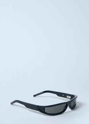 Rick Owens Fog Sunglasses Black ric0359003