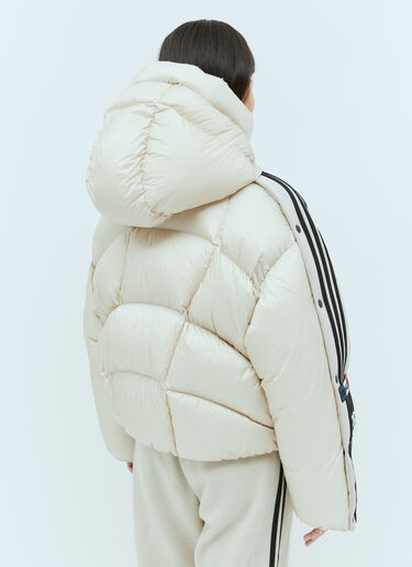 Moncler x adidas Originals Funise Short Down Jacket Cream mad0254001