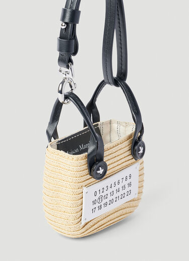 Maison Margiela Raffia Micro Handbag Beige mla0251046