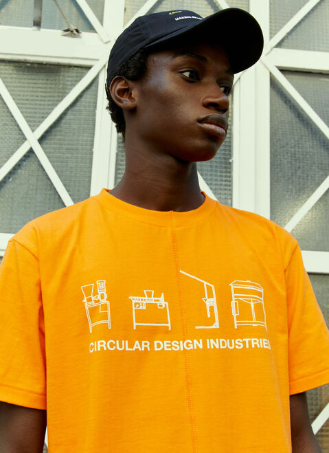 Space Available Circular Industries T-Shirt Orange spa0154020