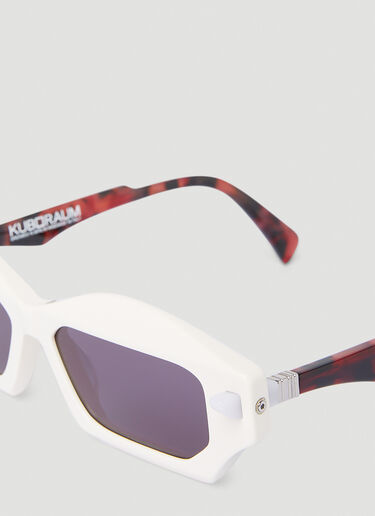 Kuboraum Q6 Sunglasses White kub0354012