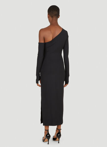 Dolce & Gabbana 비대칭 드레스 블랙 dol0250057
