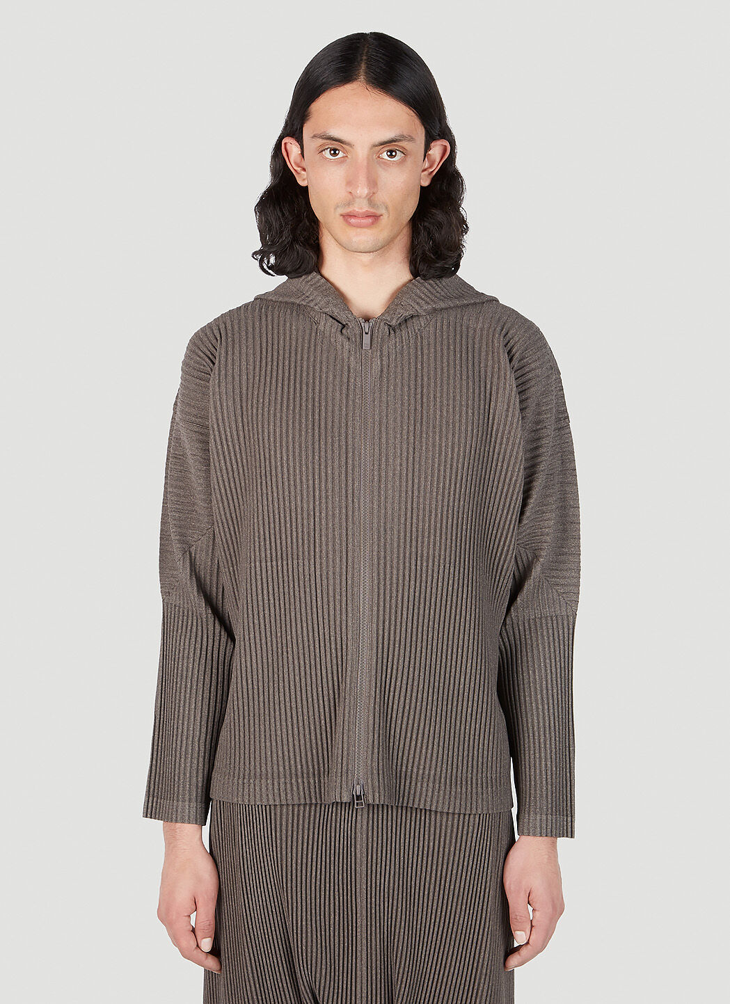 【冬バーゲン★特別送料無料！】 Plissé Homme Issey LN-CC | Sweatshirt Hooded Miyake トップス