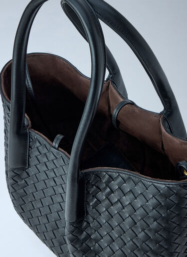 LN-CC® - Bottega Veneta: Pinacoteca Medium Handbag - Black Bottega Veneta Pinacoteca Medium Handbag Black bov0265030