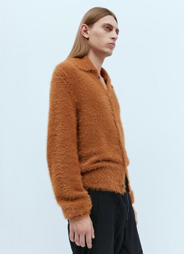 ソフト・フラッフィーニット・カーディガン Dries Van Noten ソフト・フラッフィーニット・カーディガン キャメル dvn0154027