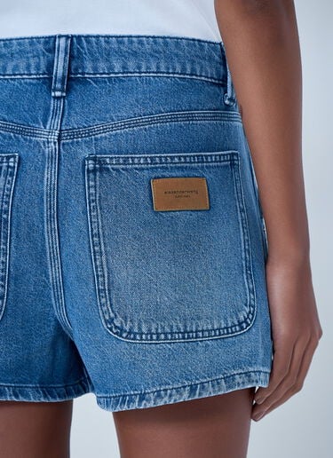 Alexander Wang Denim Mini Skirt Blue awg0263035