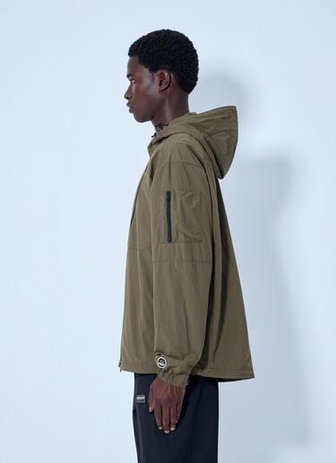 LN-CC® - adidas SPZL: Buckstead Jacket with Zip Details - Green adidas SPZL Buckstead Jacket with Zip Details Green aos0164002