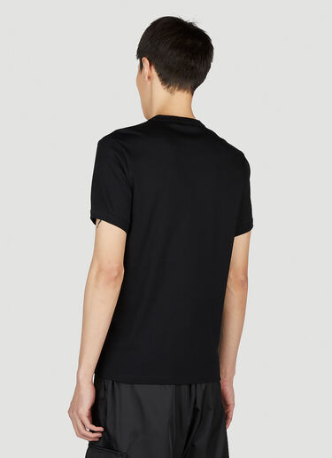 Prada Logo Plaque T-Shirt Black pra0153005
