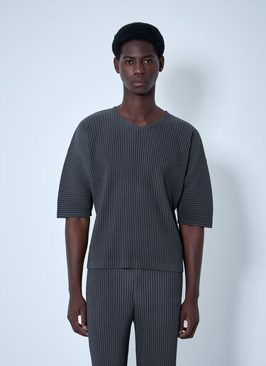 Homme Plissé Issey Miyake 褶裥上衣  灰色 hmp0160015