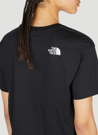 The North Face クロップド イージーTシャツ ブラック tnf0252049