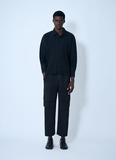 Homme Plissé Issey Miyake Multi-Pocket Pleated Pants Grey hmp0162008