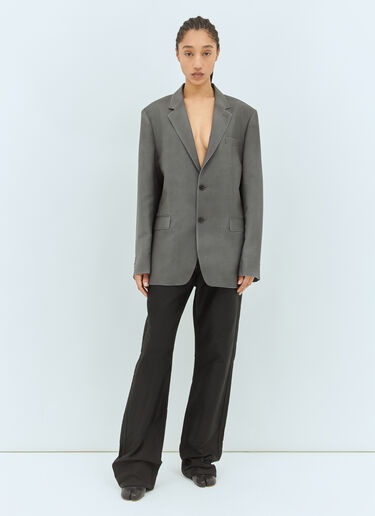 Maison Margiela Straight-Leg Coated Jeans Black mla0257003