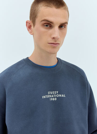 Stüssy 徽标印花运动衫  藏蓝色 sts0157010