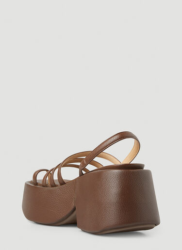 Marsèll Zeppo Strappy Sandals Brown mar0248022