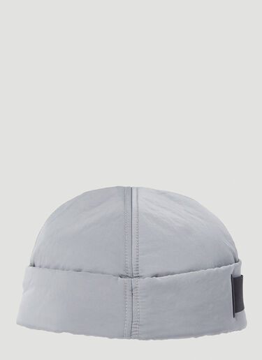 Y-3 Logo Embroidery Beanie Hat Grey yyy0152060