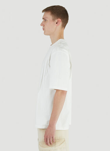 Ader Error Folded T-Shirt White adr0344010