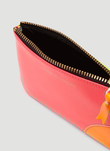 Comme Des Garcons Wallet Super Fluo 皮革钱包 粉色 cdw0346014