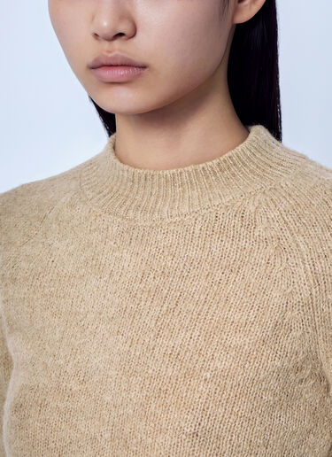 LN-CC® - Dries Van Noten: Texas Sweater - Beige Dries Van Noten Texas Sweater Beige dvn0266018