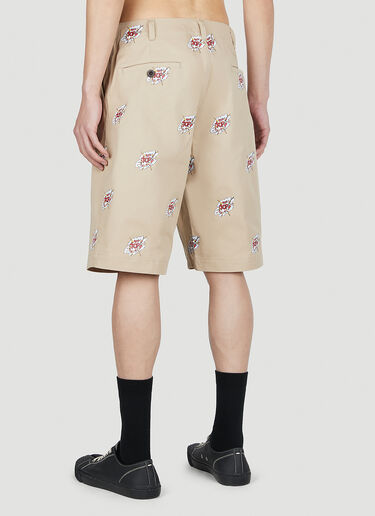 Junya Watanabe Roy Lichtenstein Shorts Beige jwn0152008