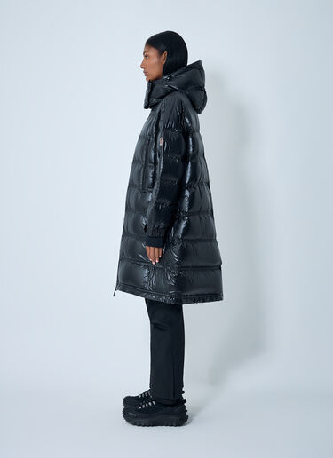Moncler Grenoble Rochelairs 长款羽绒大衣  黑色 mog0262002