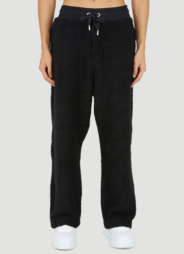 Dolce & Gabbana Boucle Fleece Track Pants Black dol0150005
