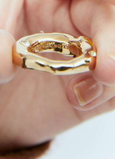 Embellished Ring Dries Van Noten Embellished Ring Gold dvn0254039