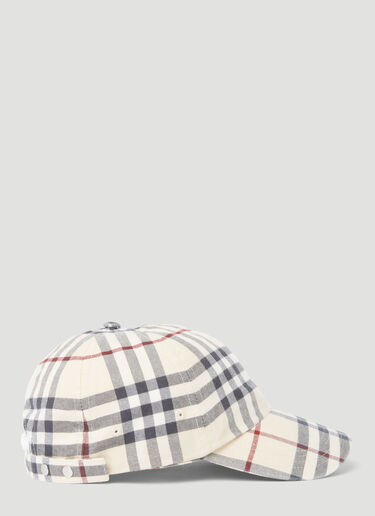 Burberry Archive 格纹棒球帽 米色 bur0154024
