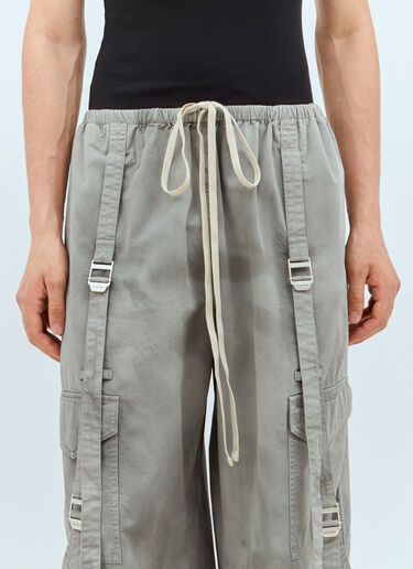 Acne Studios 가먼트 다이드 카고 팬츠 그레이 acn0158003
