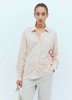 Burberry Wool Shirt Beige bur0258001