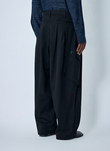 Yohji Yamamoto 12 Tucks Work Pants Black yoy0164013