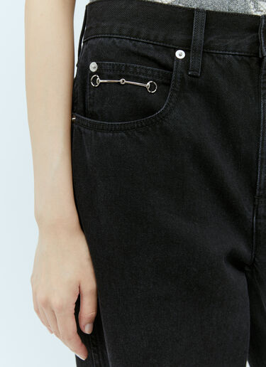 ホースビット クラシックジーンズ Gucci ホースビット クラシックジーンズ ブラック guc0254002